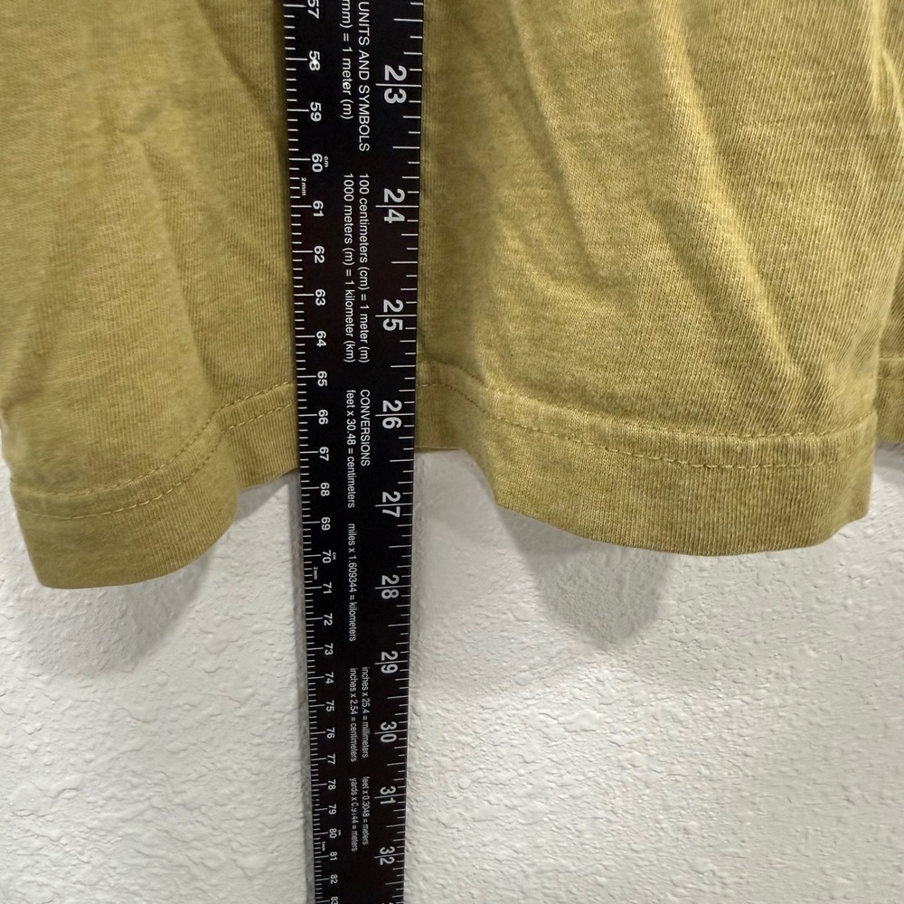 Eddie Bauer Legendwash Men Medium Olive Green Short Sleeve Pocket T-Shirt Cotton - Picture 7 of 8